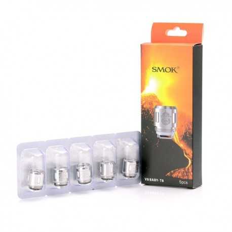 Résistances TFV8 Baby-T8 (0.15) Core Smok Résistances TFV8 Baby-T8 (0.15) Core Smok