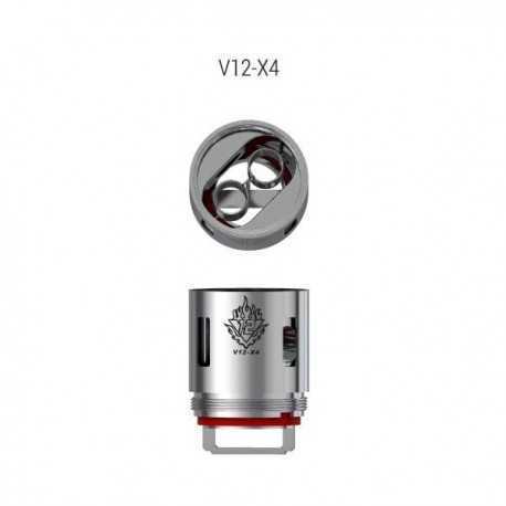 Résistances TFV12-X4 (0.15) Smok Résistances TFV12-X4 (0.15) Smok