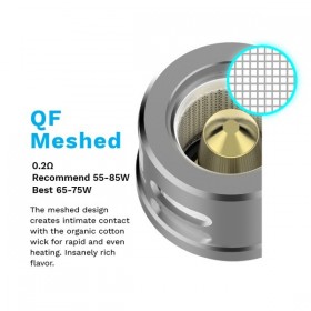 Résistances QF Meshed (0.2 ohm) Vaporesso