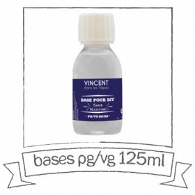 base 30%PG / 70%VG 125ml vincent dans les vapes