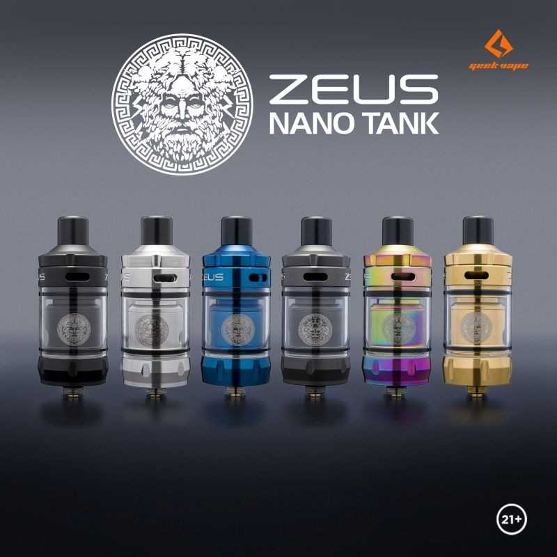 Zeus Nano Atomizer 3.5ml - by GeekVape Zeus Nano Atomizer 3.5ml - by GeekVape