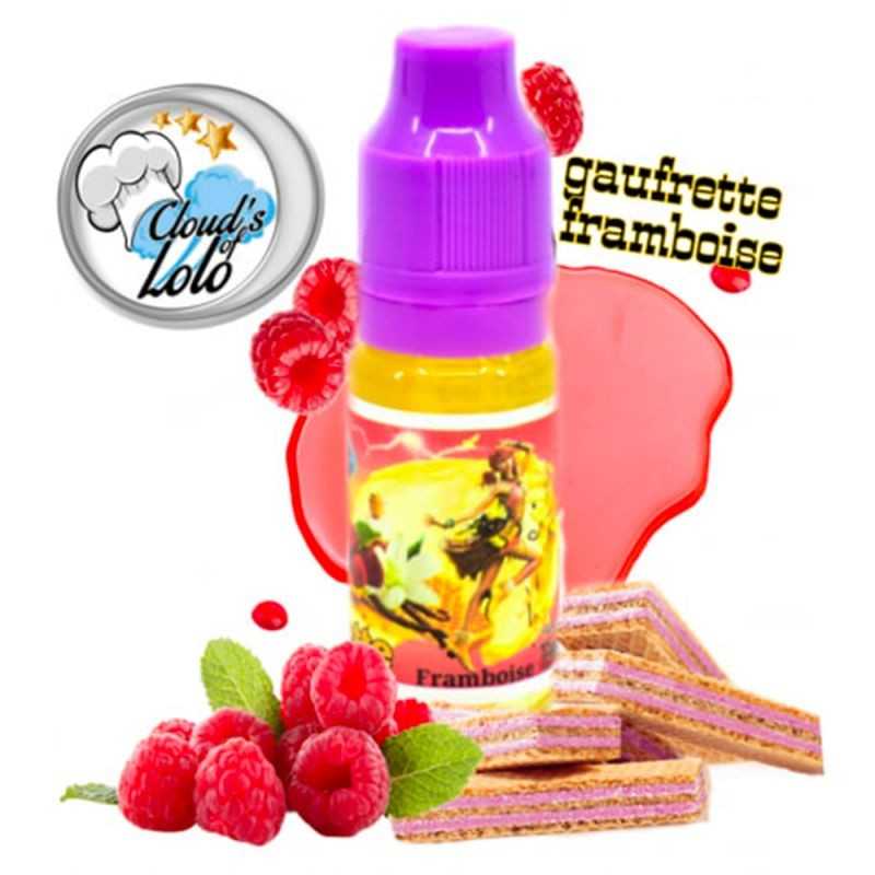 Concentré Gaufrette Framboise 10ml - Cloud's of Lolo Concentré Gaufrette Framboise 10ml - Cloud's of Lolo