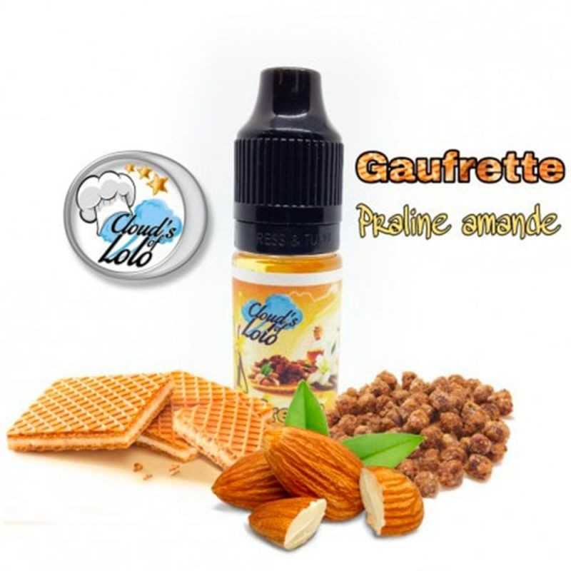 Concentré Gaufrette Praline Amande 10ml - Cloud's of Lolo