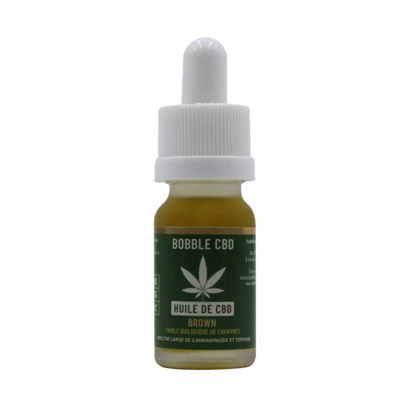 Aceite de cáñamo orgánico con CBD 10% BROWN Aceite de cáñamo orgánico con CBD 10% BROWN