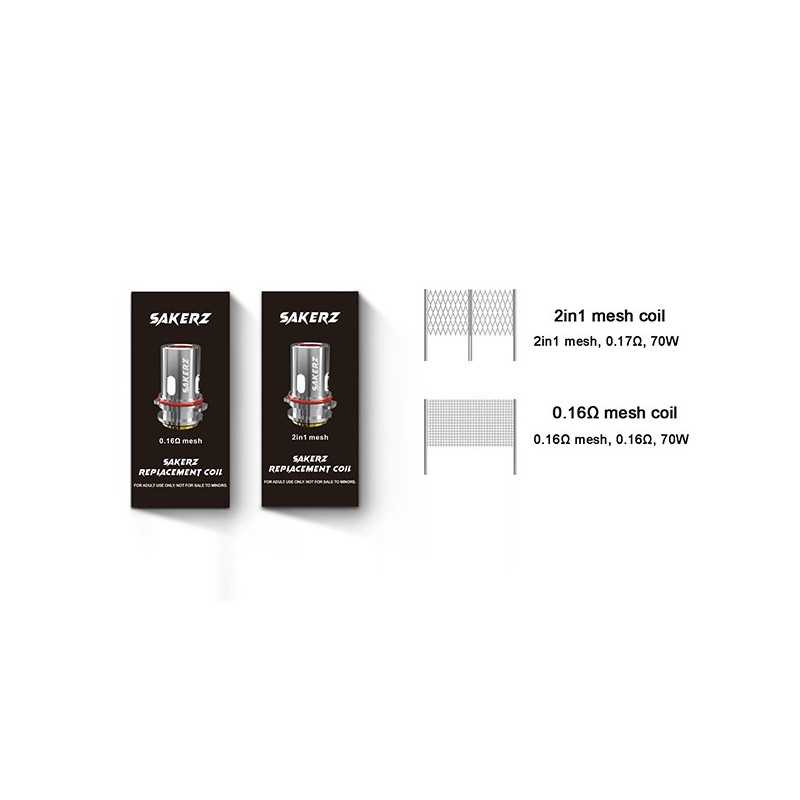 Resistencias para Sakerz (0.16/0.17ohm) HorizonTech