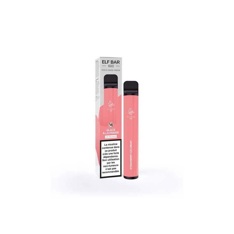 Kit Pod Disposable Strawberry Kiwi 550mAh 2ml Elf Bar.