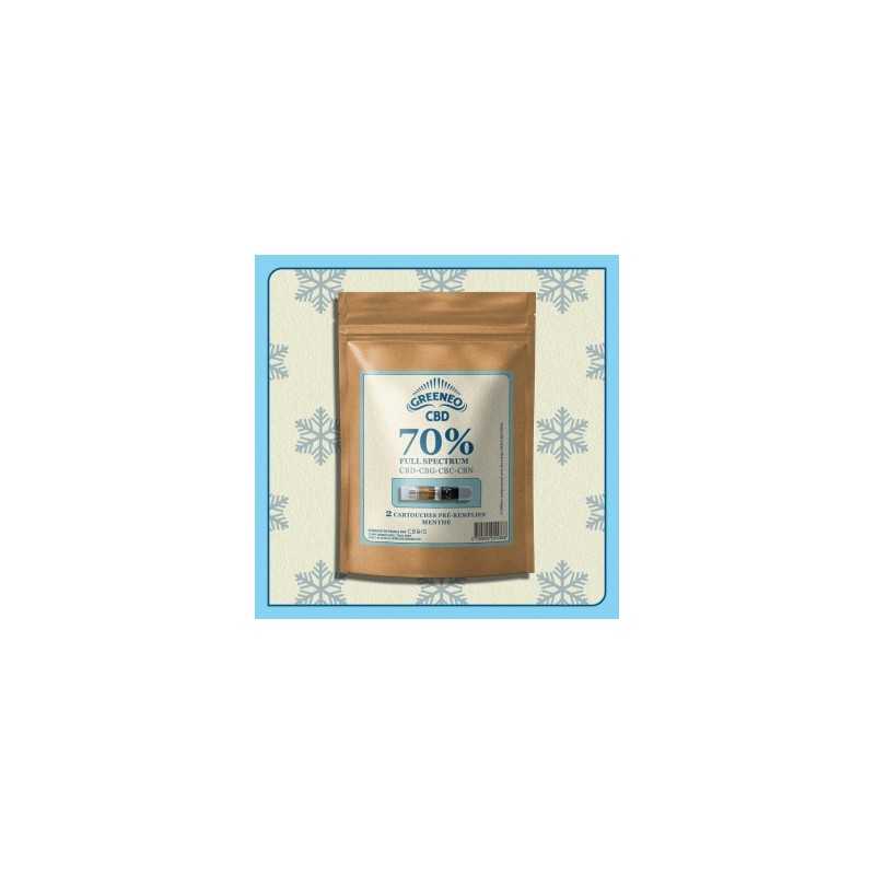 Pod Stick CBD Menthe 70% Greeneo (pack de 2) Pod Stick CBD Menthe 70% Greeneo (pack de 2)