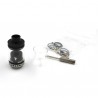 Leto R 24mm Titanide anillo de arena negro