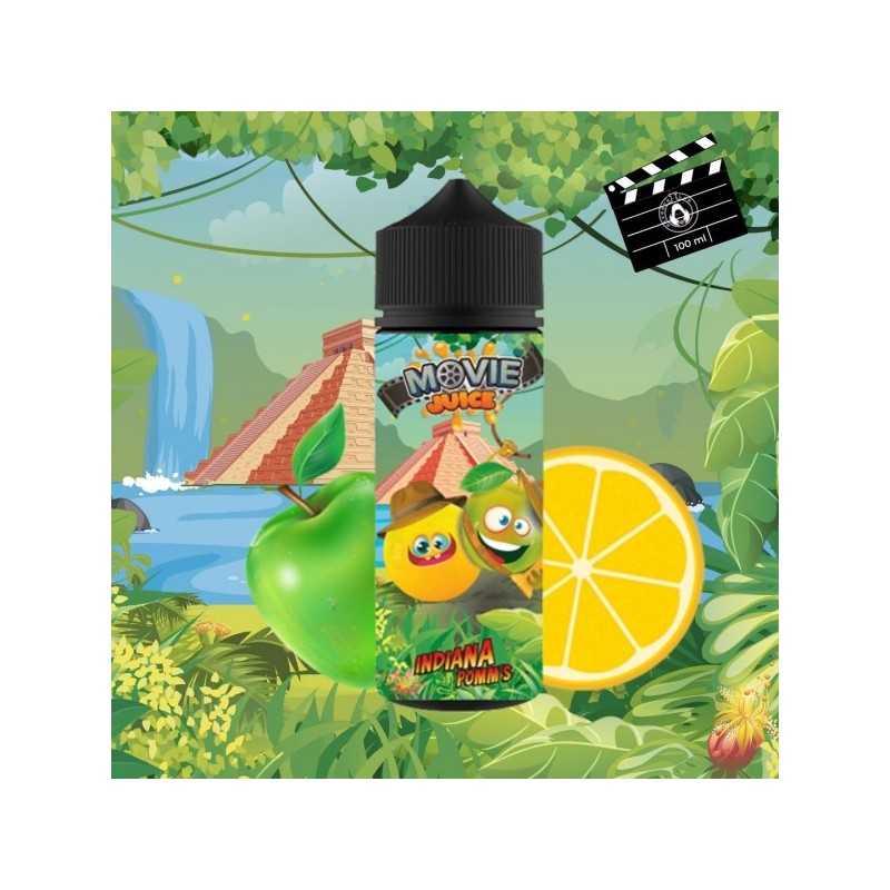 Indiana Pomm's 100ml Movie Juice por Secret's LAb