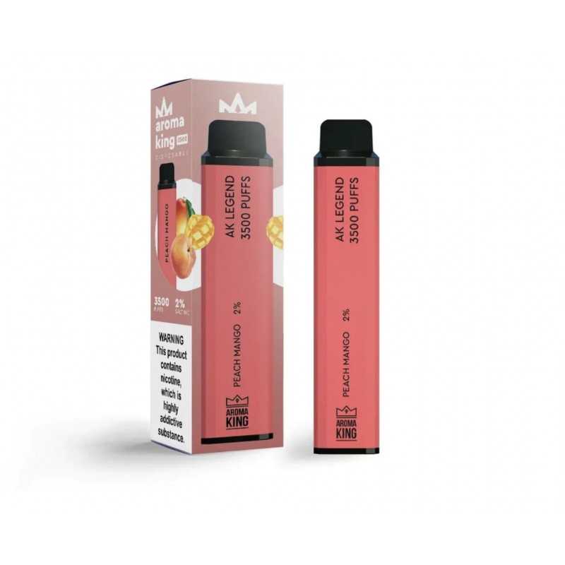 Puff PEACH MANGO Aroma King 3500 PUFFS 2%