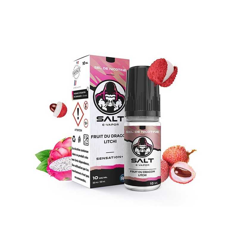 Dragon Fruit Lychee 10ml Sal E-Vapor de Le French Liquide