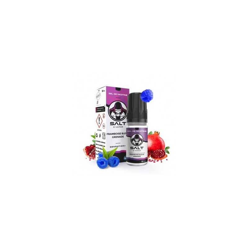 Framboise Bleue Grenade TPD FRA 10ml Salt E-Vapor by Le French Liquide