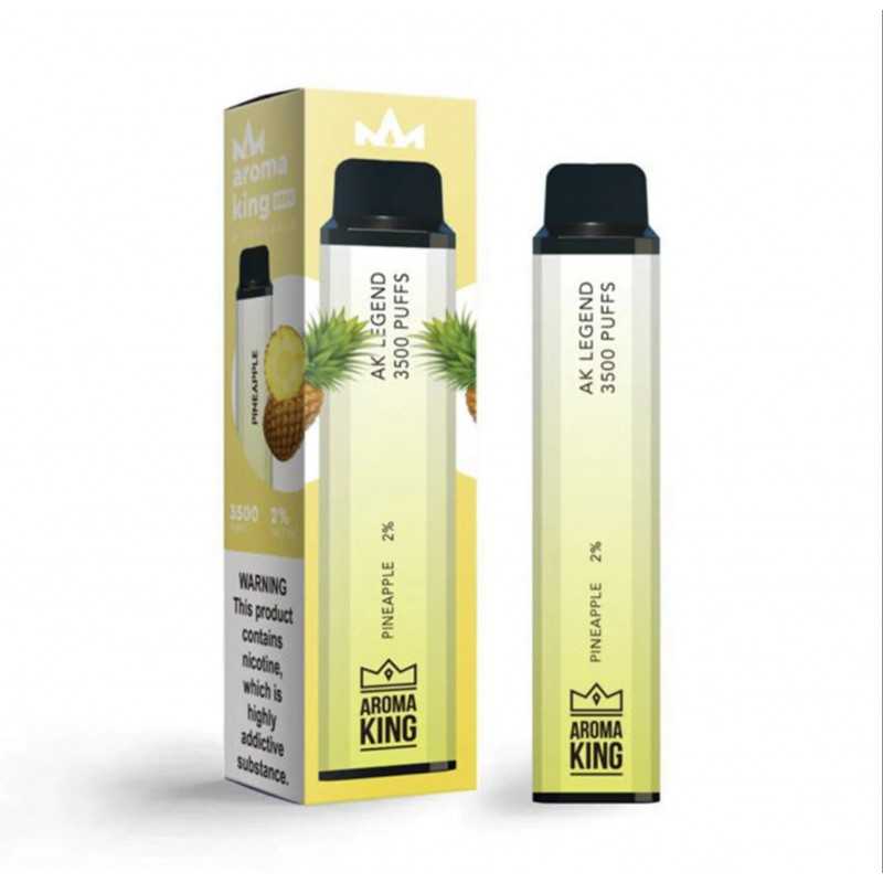 Puff Pineapple 2% Aroma King Legend 3500 Puff Pineapple 2% Aroma King Legend 3500