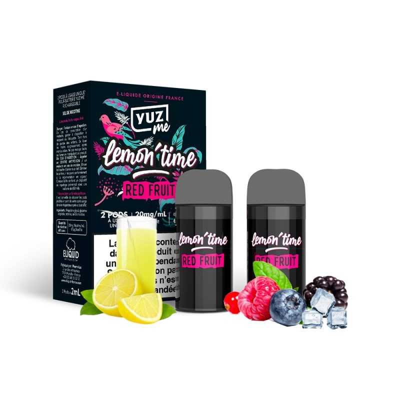 Disposable Pod Red Fruit 600 puffs - Yuz Me (sold individually)