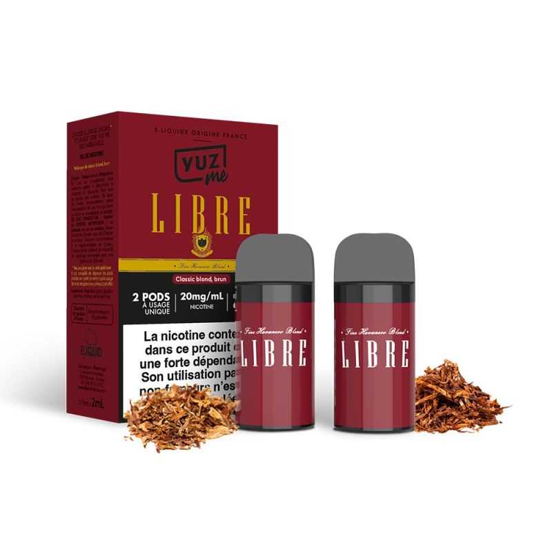 Pod jetable Libre 600 puffs - Yuz Me (vendue a l'unite)