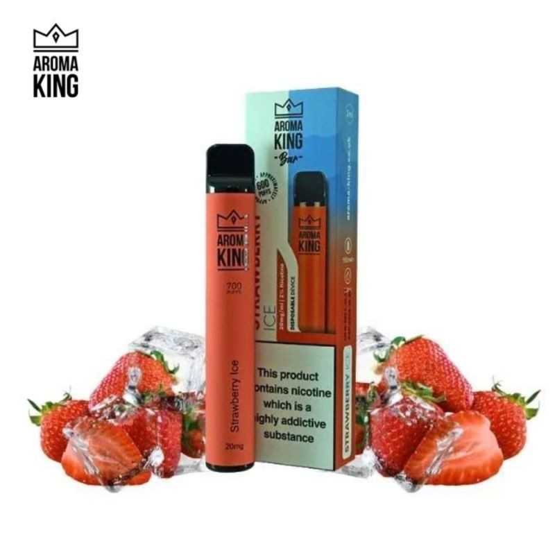 Pod Strawberry Ice 600 puffs - Aroma king 2%
