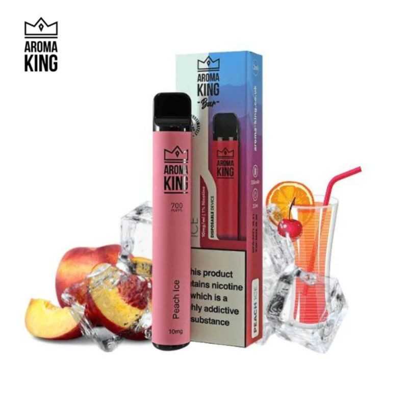 Pod Peach Ice 600 puffs - Aroma king