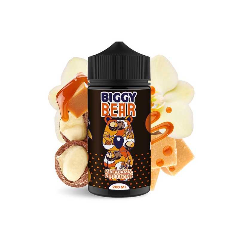Macadamia Nut Brittle 200ml Biggy Bear Macadamia Nut Brittle 200ml Biggy Bear
