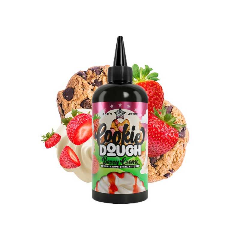 Berry Creme 200ml Cookie Dough by Joe's Juice (dropper inclus) Berry Creme 200ml Cookie Dough by Joe's Juice (dropper inclus)