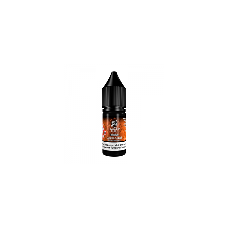 CARAMEL VANILLE NIC SALT CLASSIC CLUB JUST JUICE 10ML