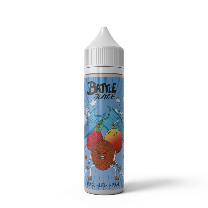 Suc de Batalla 50ml - Préssec Lychee Maduixa