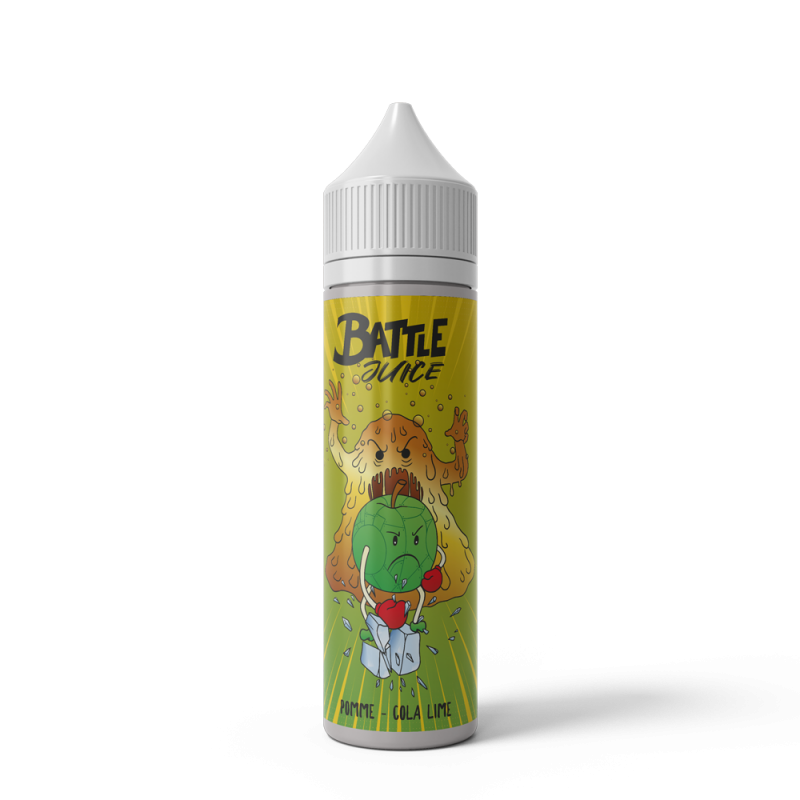 Battle Juice 50ml - Pomme Cola Lime Battle Juice 50ml - Pomme Cola Lime