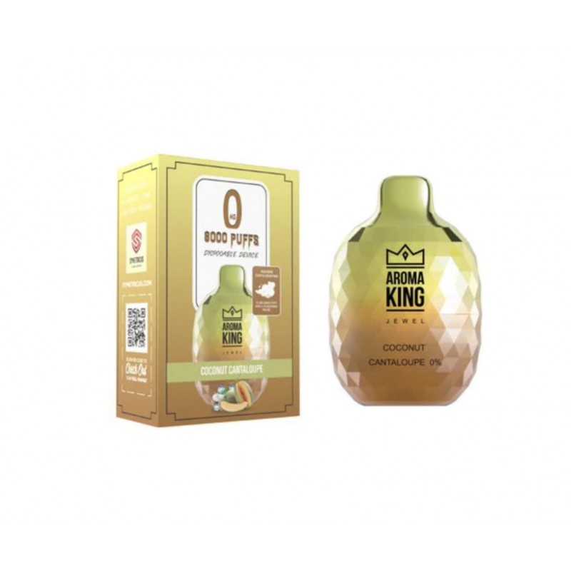 DISPOSITIU D'UN SOL ÚS KING AROMA CANTALOUPE DE COCO 8000 PUFFS