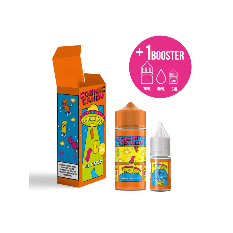 Pack MultiFizz 50ml Caramel Còsmic - Secret's LAb