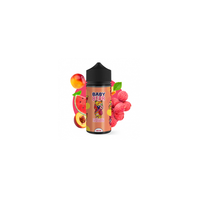 Préssec Síndria Lychee 100ml - Baby Bear Préssec Síndria Lychee 100ml - Baby Bear