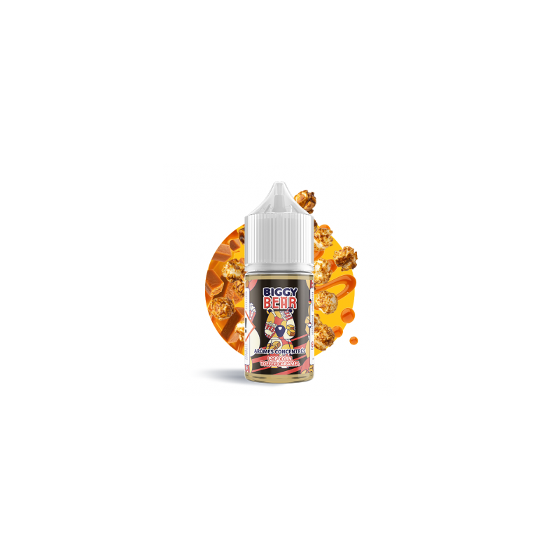 Concentré Pop Corn Toffee Caramel 30ml - Biggy Bear