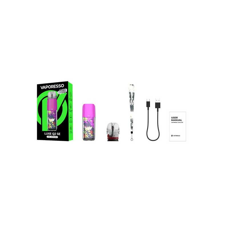 Q2 SE 1000mAh Luxury Pod Kit - Vaporesso Q2 SE 1000mAh Luxury Pod Kit - Vaporesso