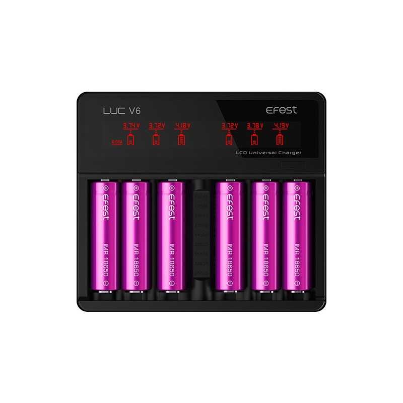 Luc V6 Efest Charger Luc V6 Efest Charger