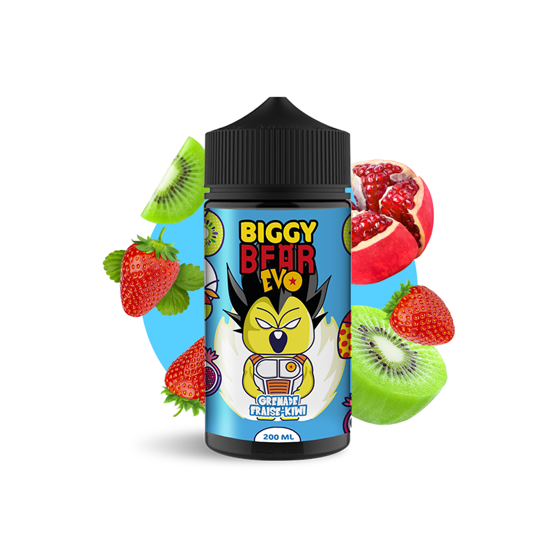 Kiwi Magrana Maduixa 200ml - Biggy Bear EVO Kiwi Magrana Maduixa 200ml - Biggy Bear EVO