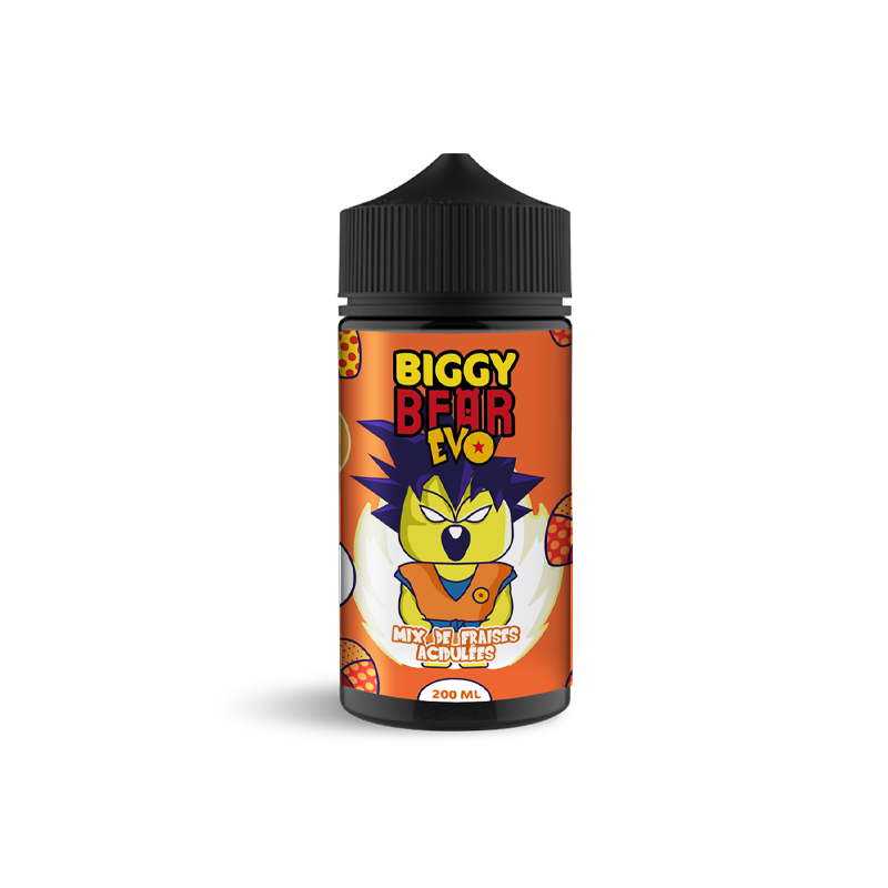Mix de Fraises Acidules 200ml - Biggy Bear EVO