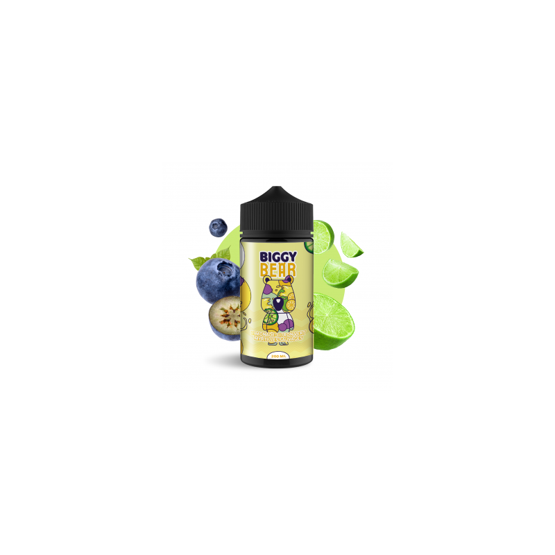 Limonade Citron Vert Myrtilles Sauvages 200ml - Biggy Bear Limonade Citron Vert Myrtilles Sauvages 200ml - Biggy Bear