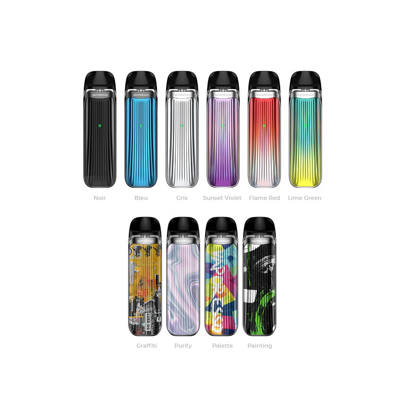 Vaporesso Luxe QS Pod 1000mAh all-day battery life and adjustable draw