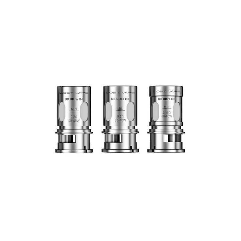 Resistencias UB Ultra de Lost Vape para un vapor denso y sabores intensos Resistencias UB Ultra de Lost Vape para un vapor denso y sabores intensos