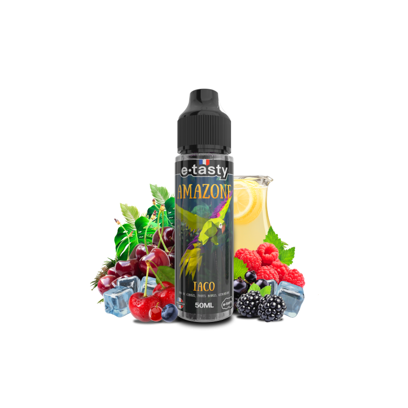Coari 50ml de e.Tasty, un vape afrutado y fresco en formato de 50 ml