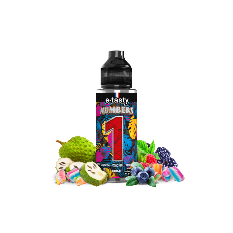 Coari 50ml de e.Tasty con sabores afrutados y dulces y un vapor equilibrado