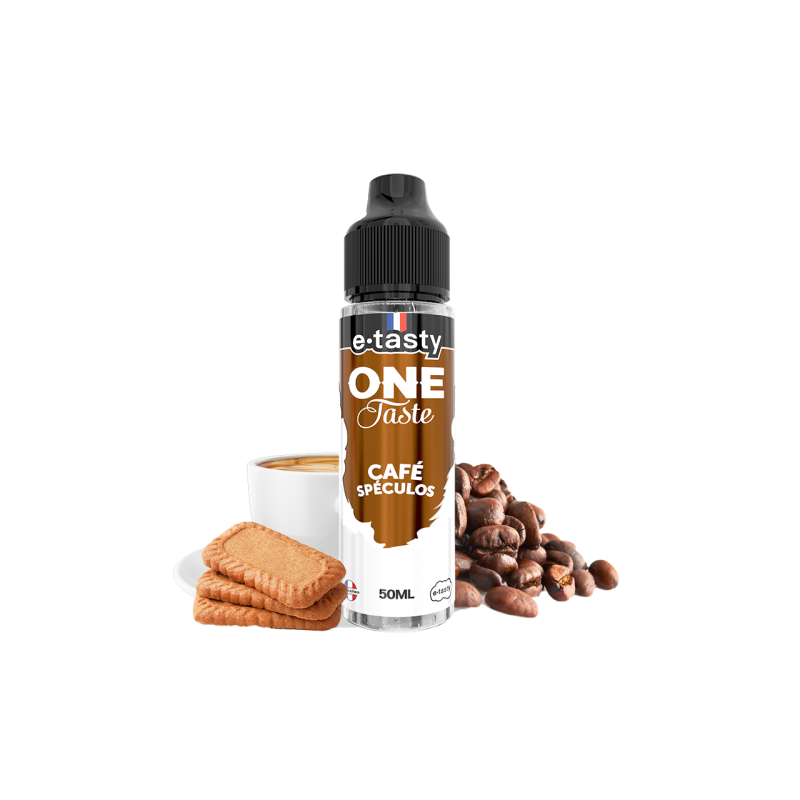 Café Spéculoos 50ml e.Tasty: sabor intenso y vapor equilibrado Café Spéculoos 50ml e.Tasty: sabor intenso y vapor equilibrado