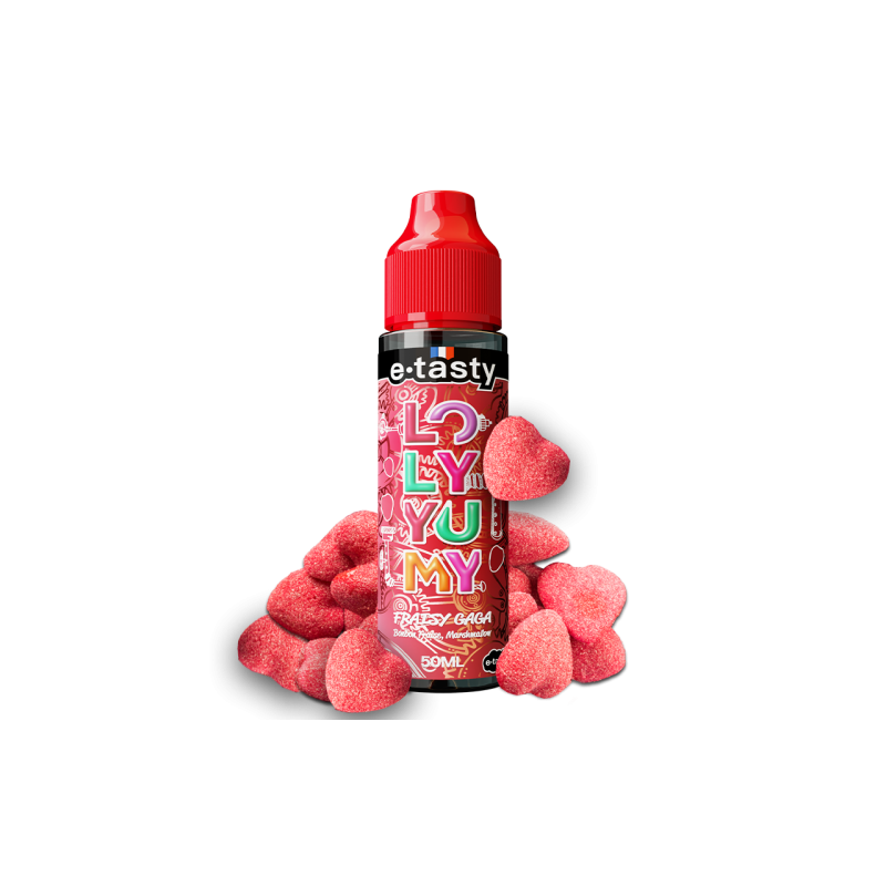 FRAISY GAGA 50ml Loly Yumy - E.Tasty FRAISY GAGA 50ml Loly Yumy - E.Tasty